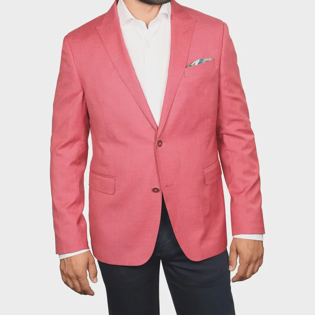 7 Downie Street Men's Sports Coat in Pink Berry Millet Mens Blazer ON SALE