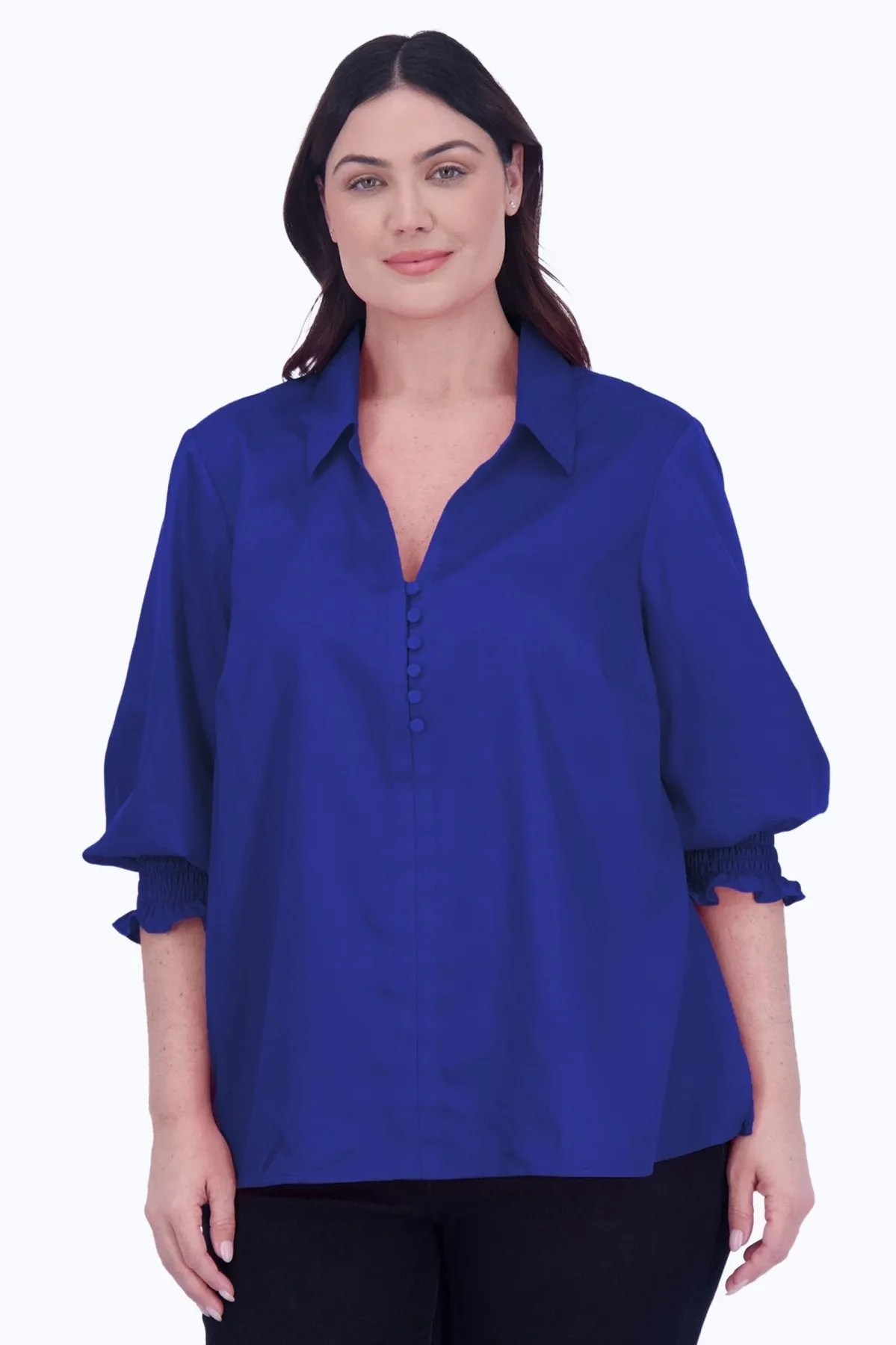 Alexis Plus No Iron Solid Sateen Popover