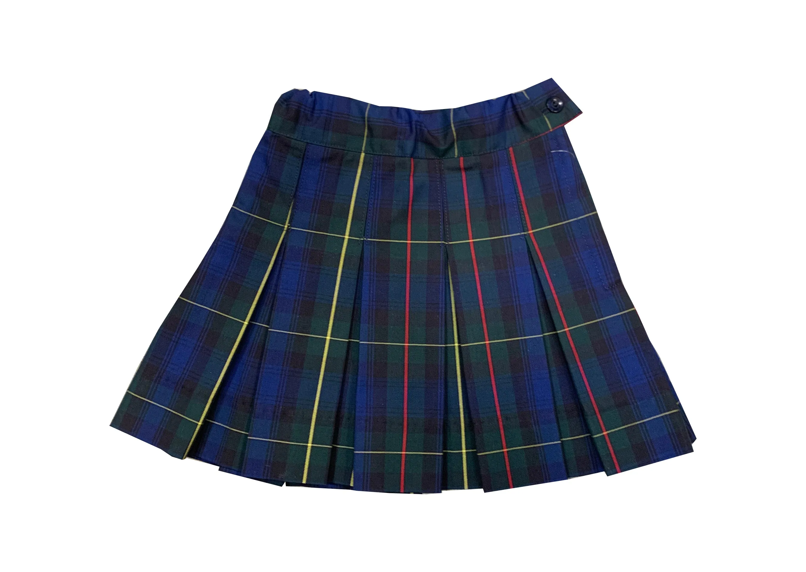 All Around Pleat 55 Plaid Skirt