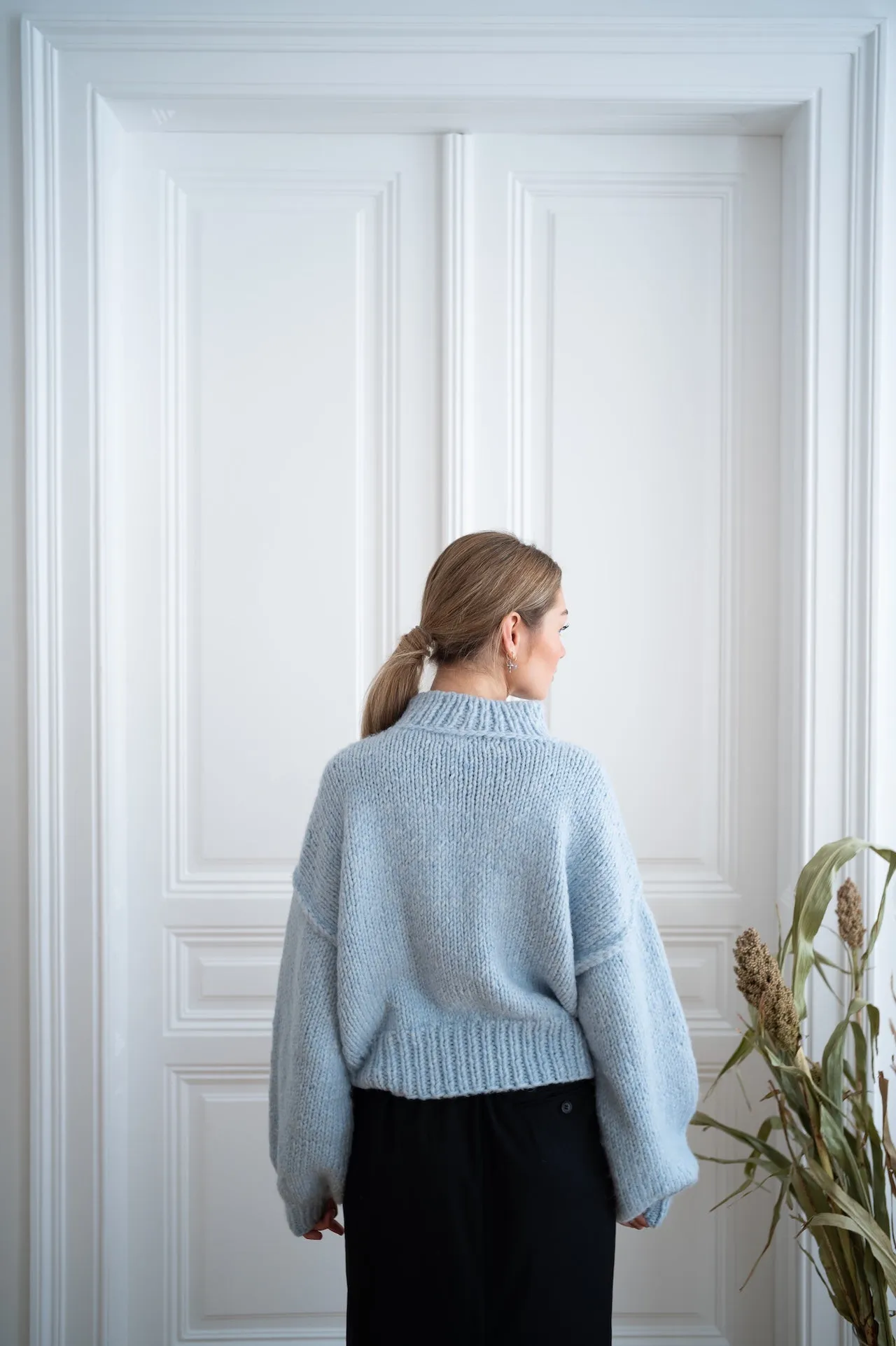 Anama Sweater Light Blue