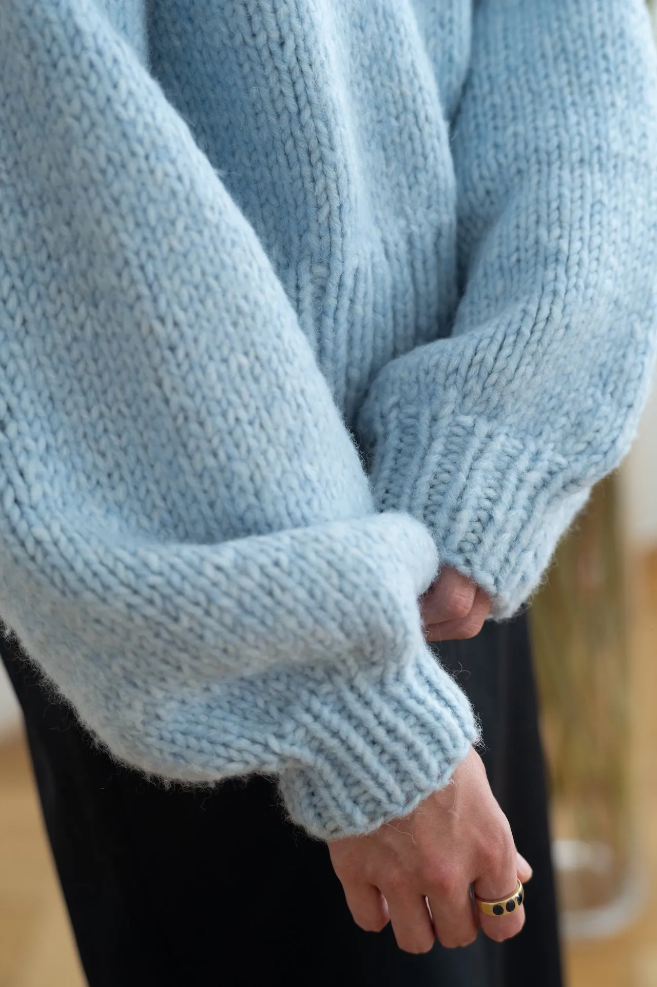 Anama Sweater Light Blue