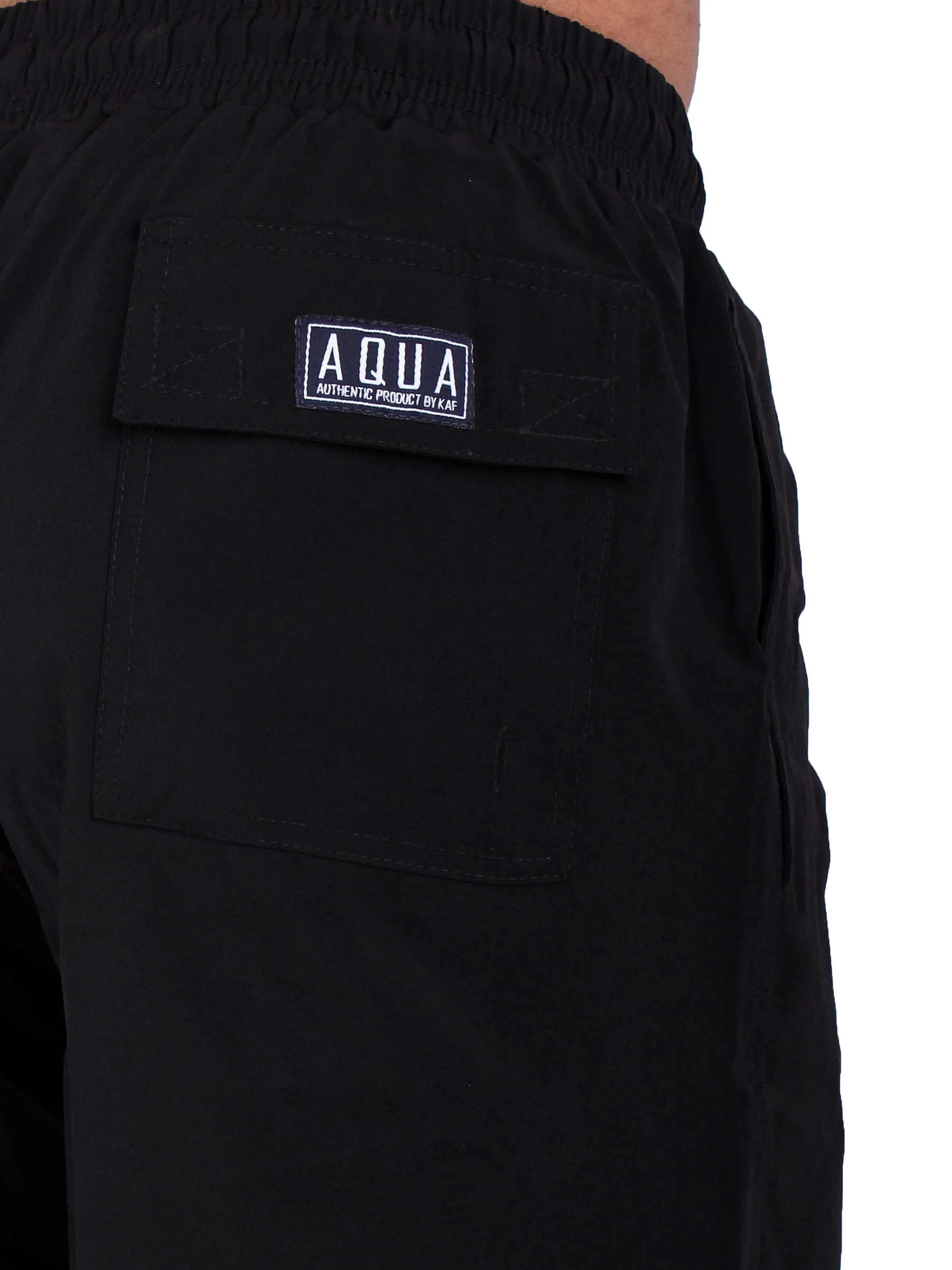 AQUA Sports Swim Shorts - Black