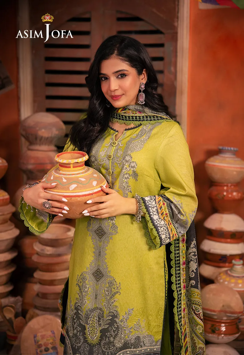 Asim Jofa Lawn Prints Essential – AJEL-01