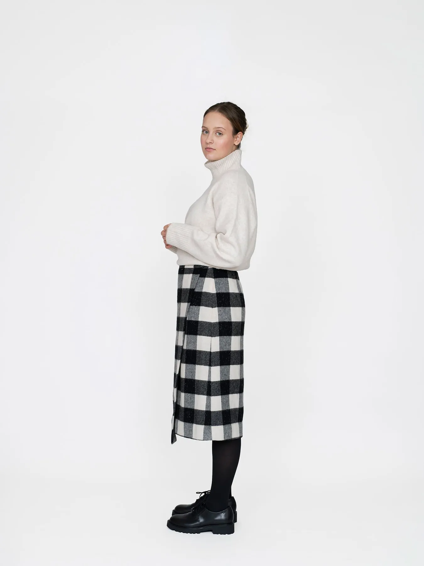 Assembly Line Asymmetrical Midi Skirt, 2 size ranges