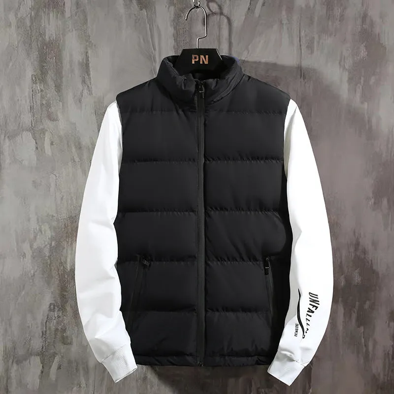 Autumn And Winter Sports Vest Thickened Men's Coat Cotton