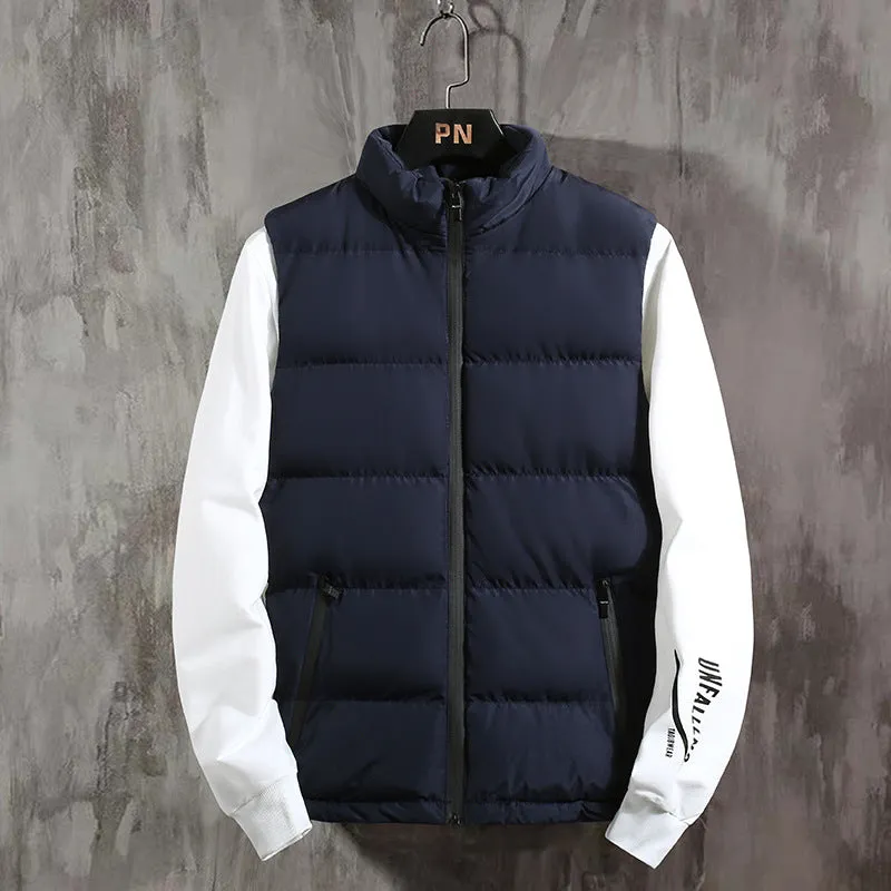 Autumn And Winter Sports Vest Thickened Men's Coat Cotton