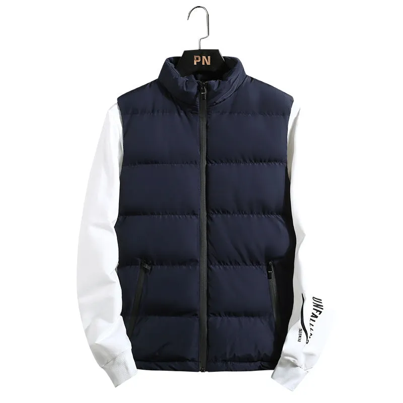 Autumn And Winter Sports Vest Thickened Men's Coat Cotton