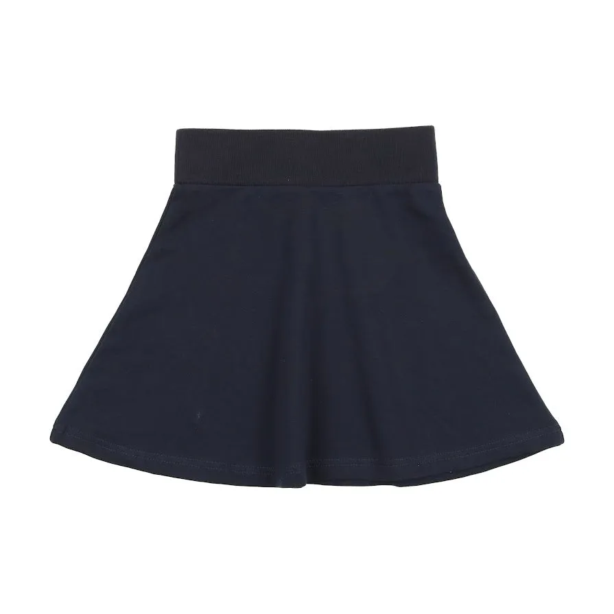 Bopop Navy A-Line Skirt