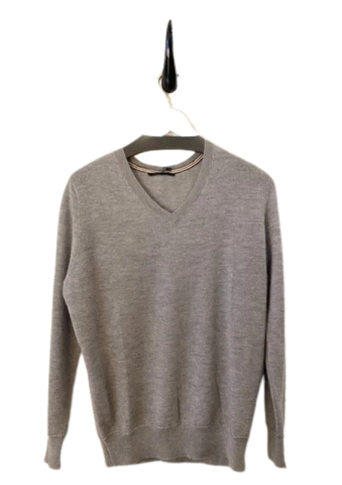 Brazeau Tricot Mineral Sheer V Sweater