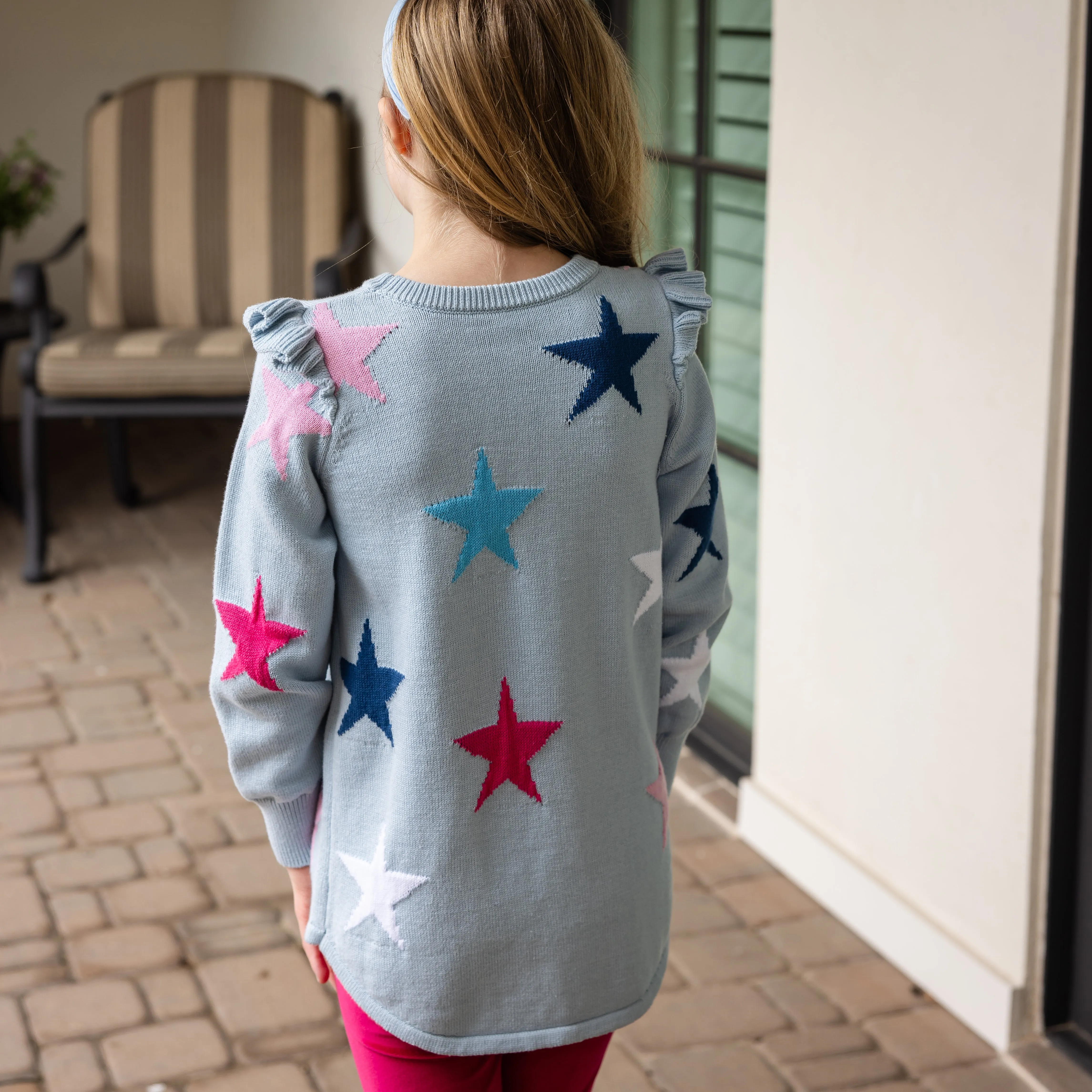 Clara Tunic Sweater - Stars