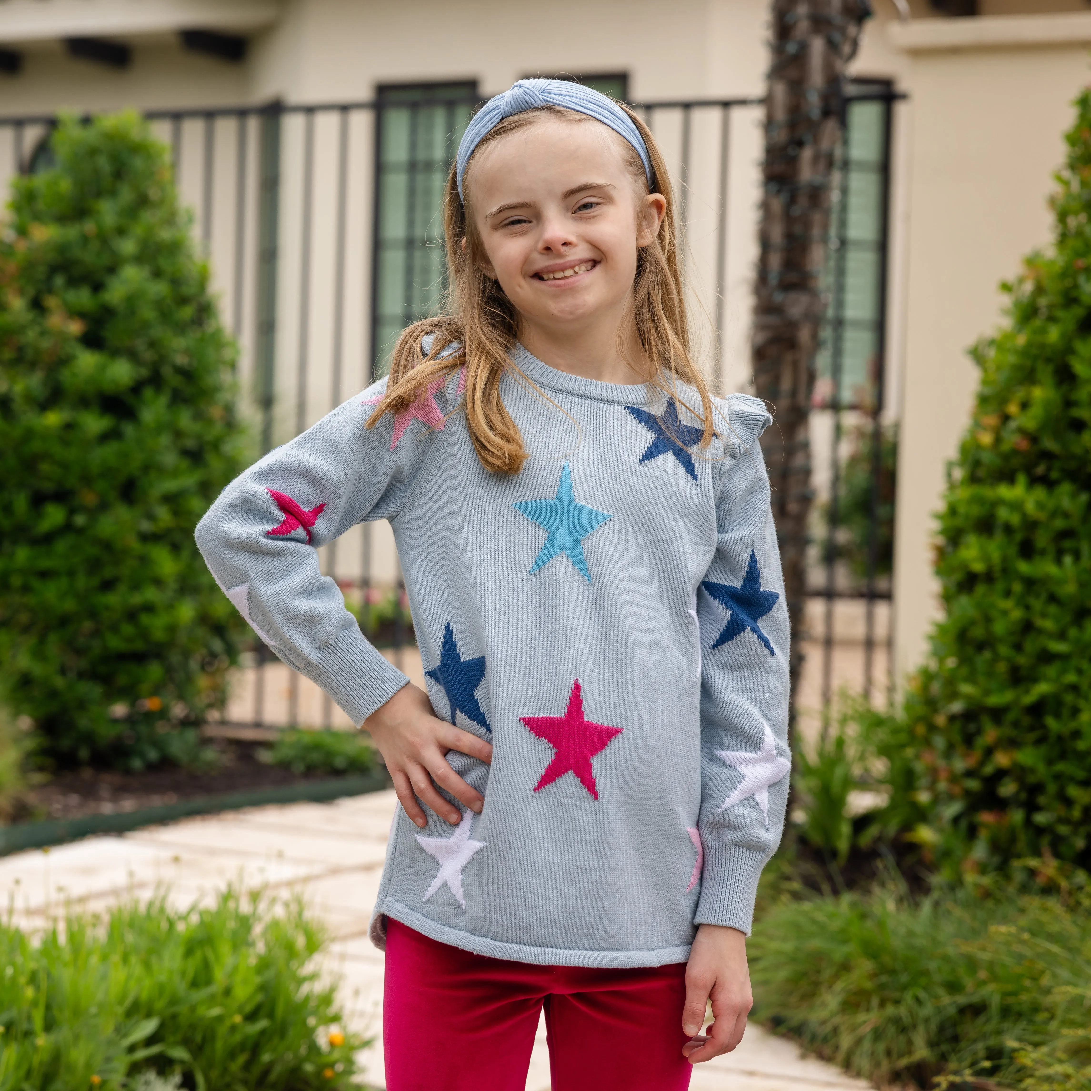 Clara Tunic Sweater - Stars