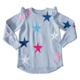 Clara Tunic Sweater - Stars