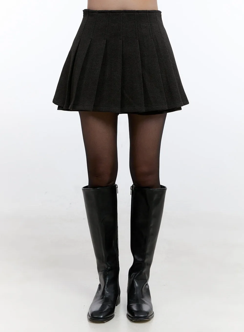 Classic Pleated Mini Skirt ON418