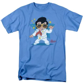 Elvis Presley Jumpsuit Mens T Shirt Carolina Blue