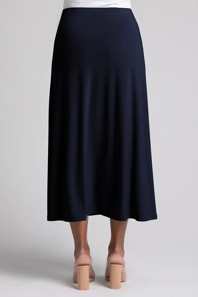 Essential A-Line Skirt | Navy