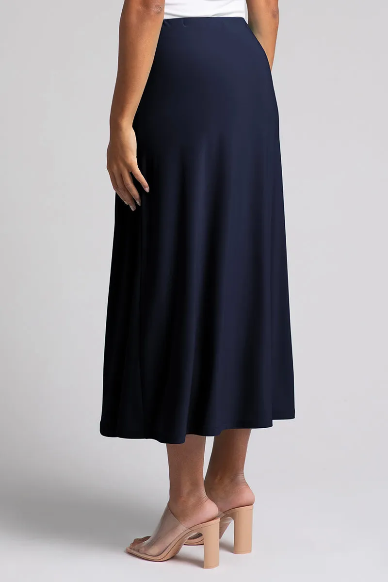 Essential A-Line Skirt | Navy