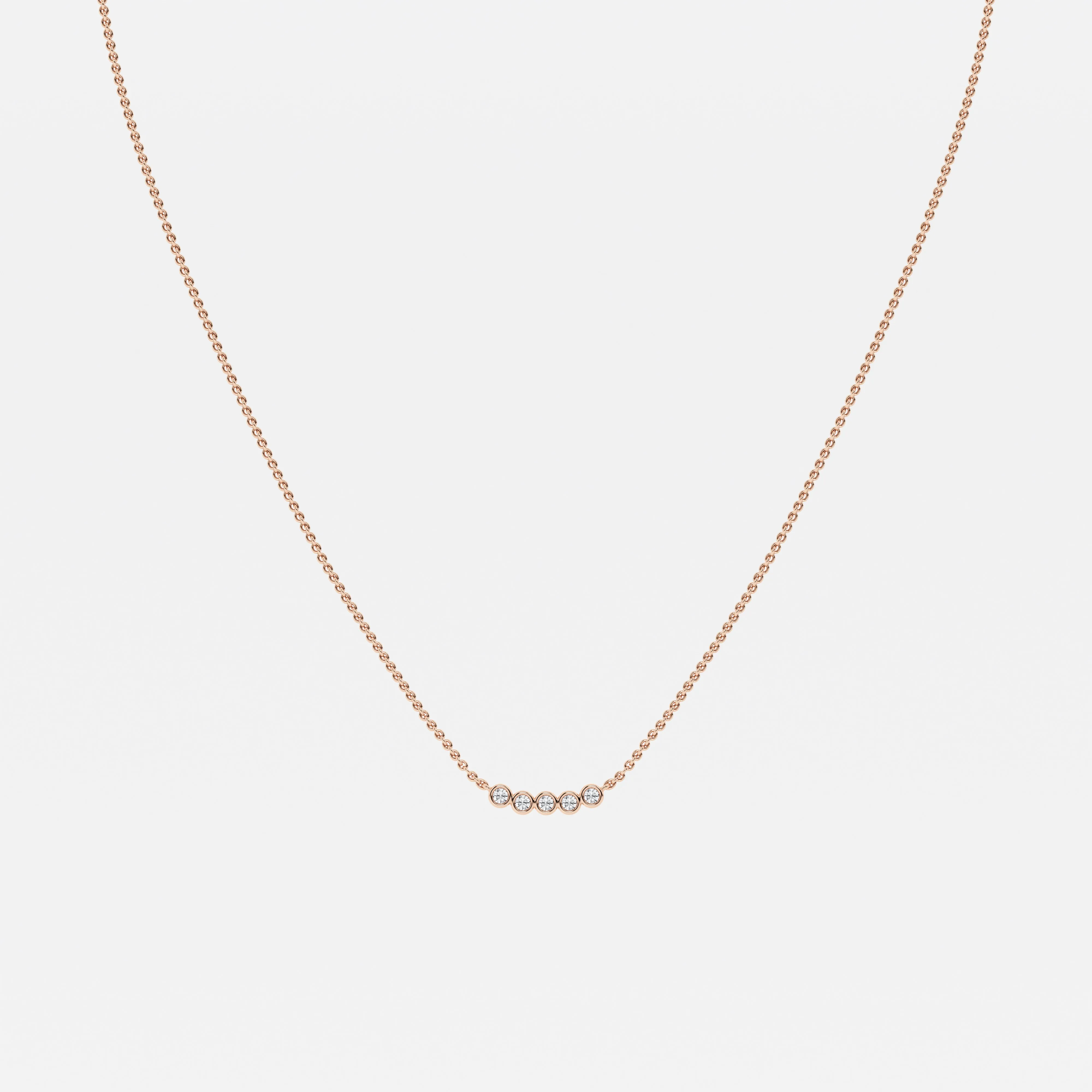 Flowing Bar Necklace