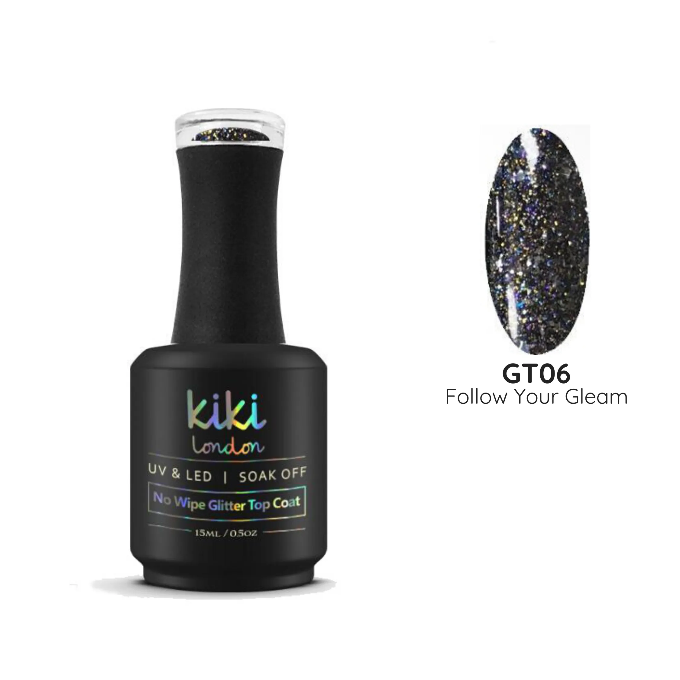 Follow Your Gleam (Glitter Top Coat)