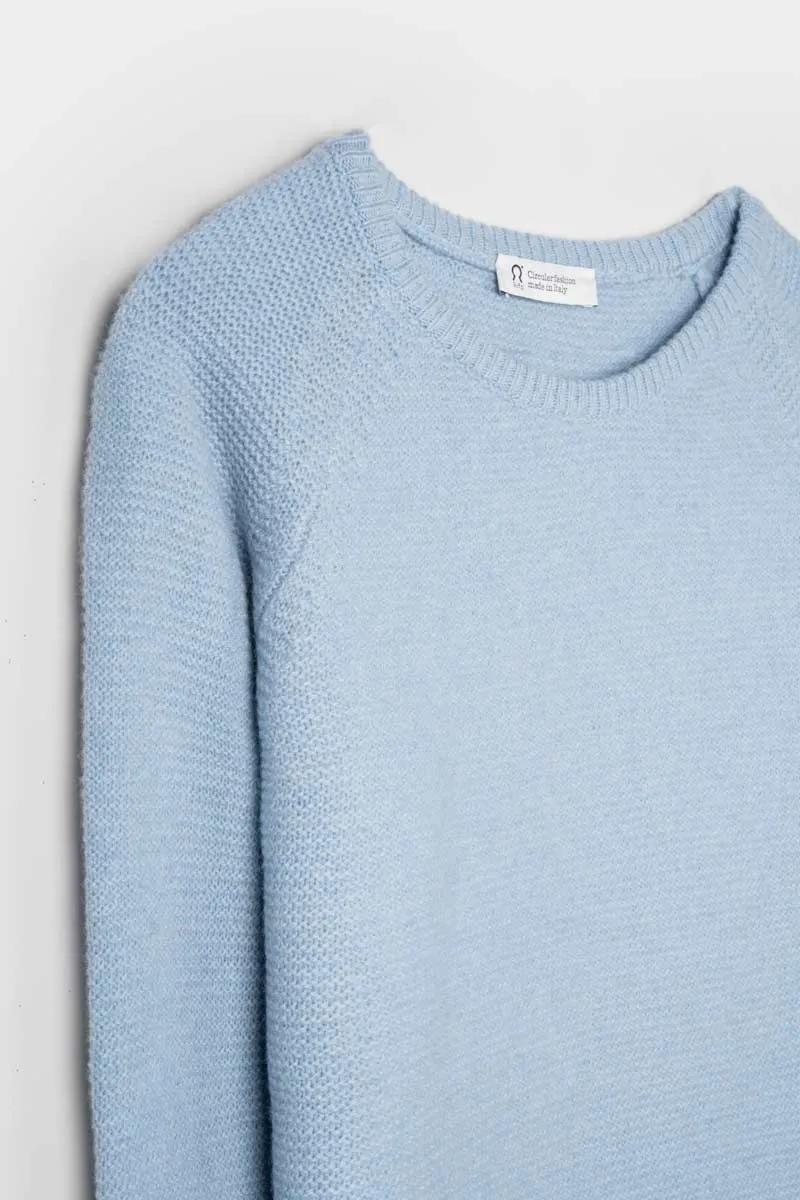 Giulietta Cashmere Sweater Light Blue