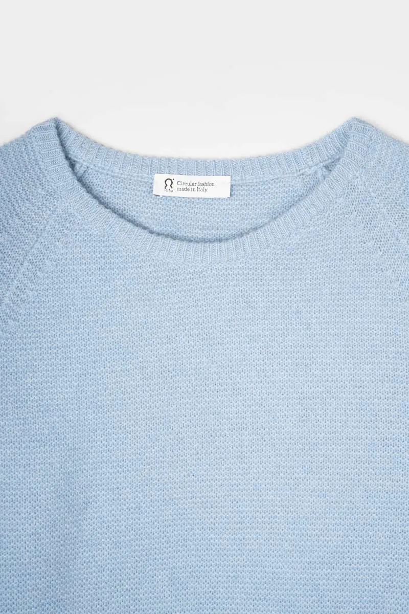 Giulietta Cashmere Sweater Light Blue