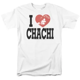 Happy Days I Heart Chachi Mens T Shirt White