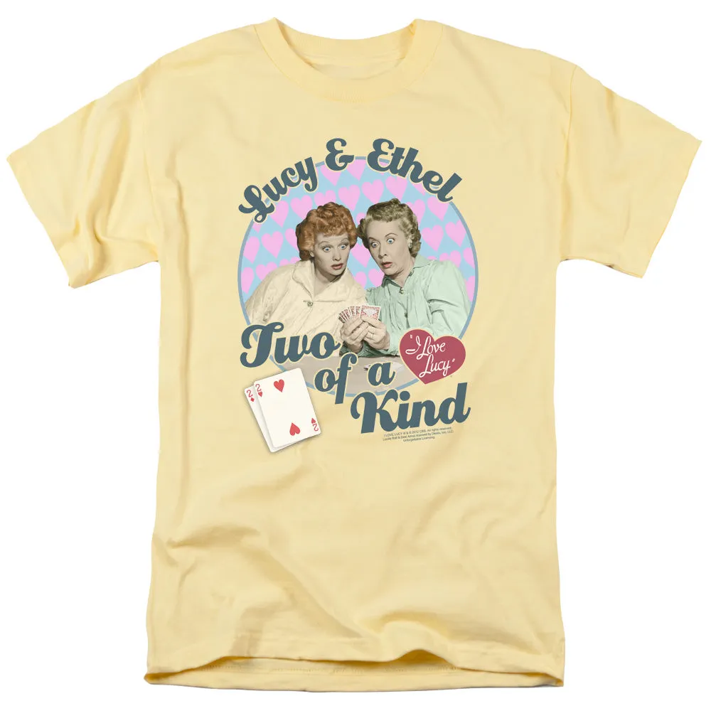 I Love Lucy Two of a Kind Mens T Shirt Banana