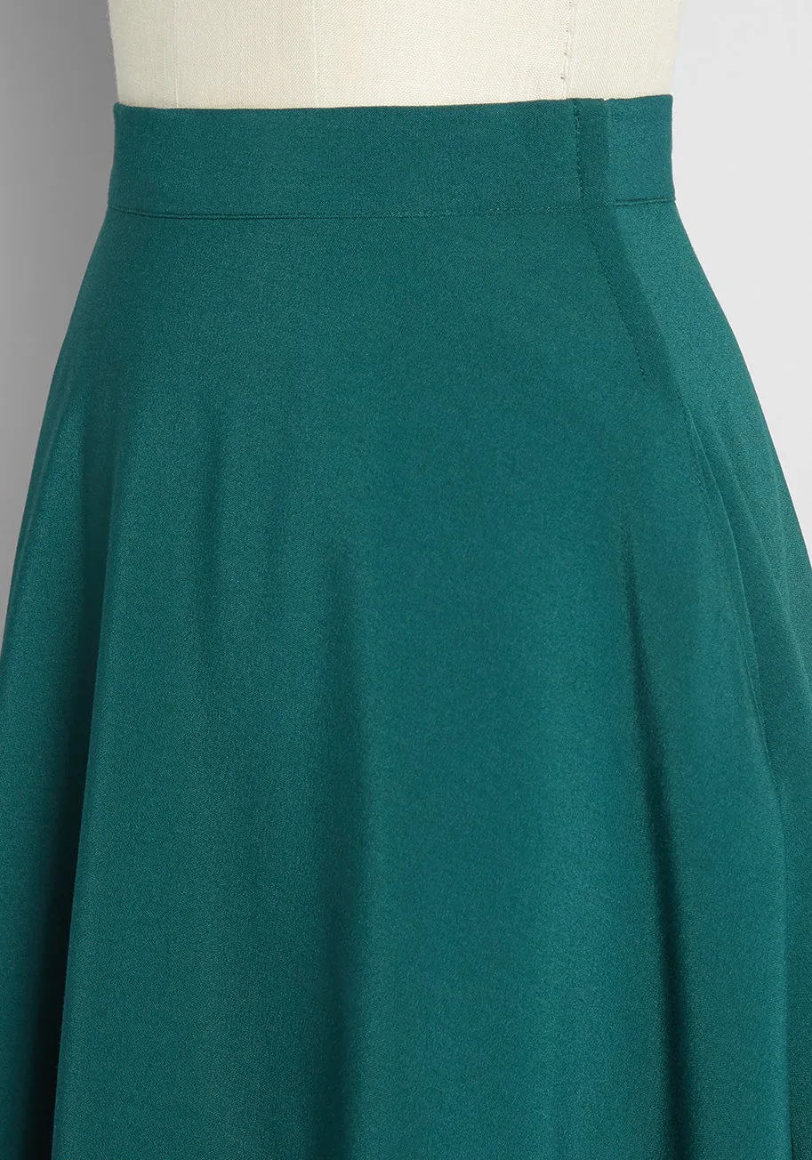 Just This Sway A-Line Skirt