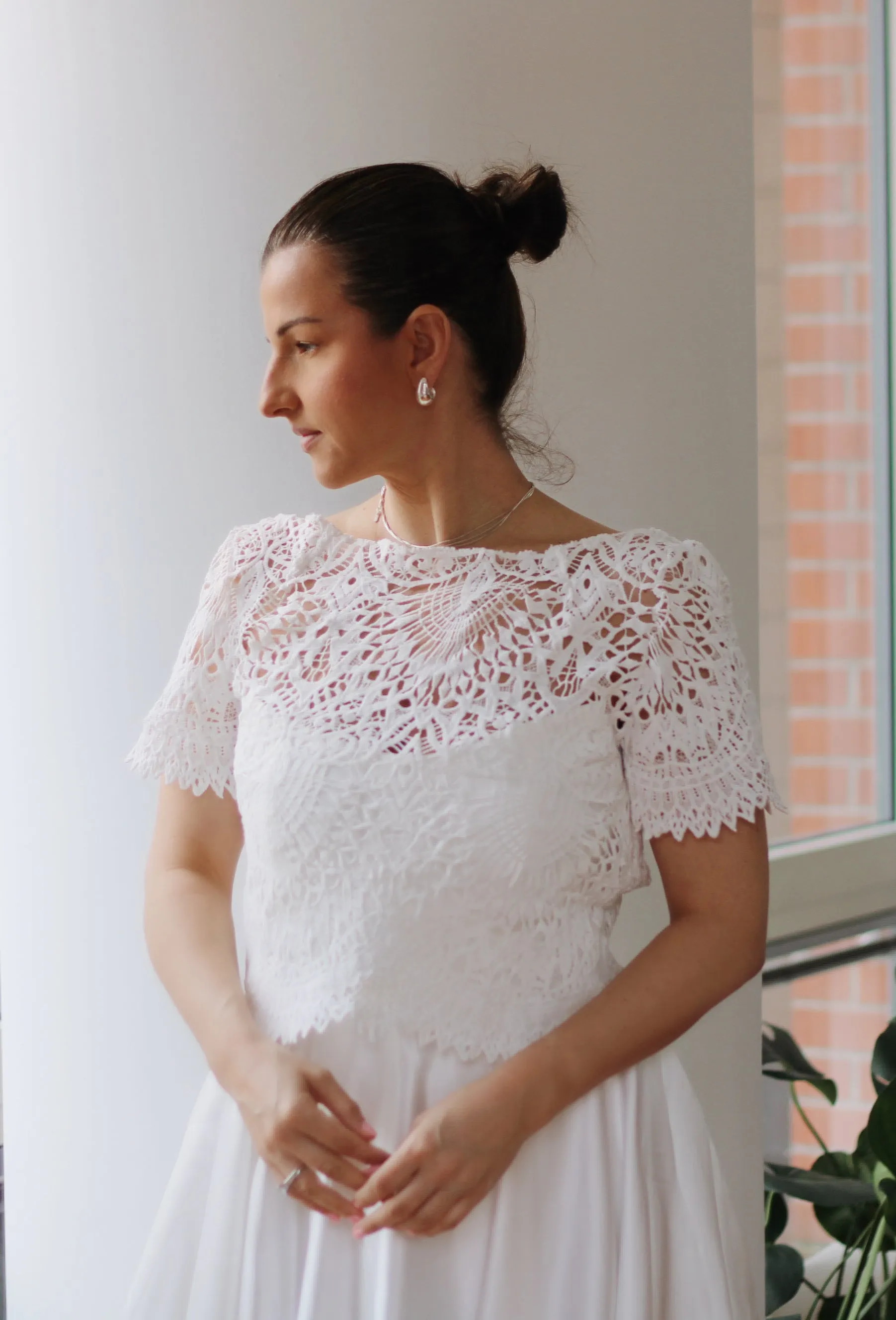 Klara Lace Bridal Top