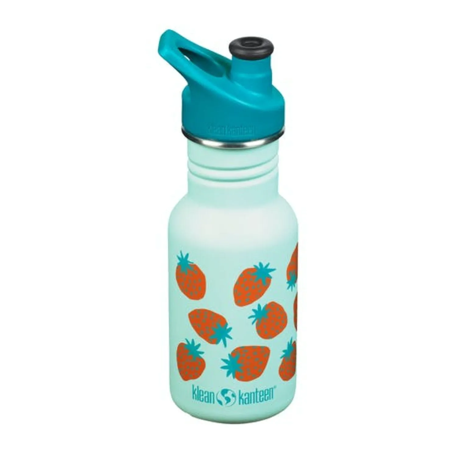 Klean Kanteen Kid Classic 12oz Water Bottle (with Kid Sippy Cap)