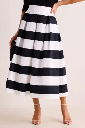 Larissa Skirt- White/Black