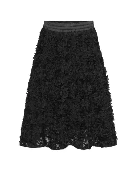 Leia A-Line skirt - Black