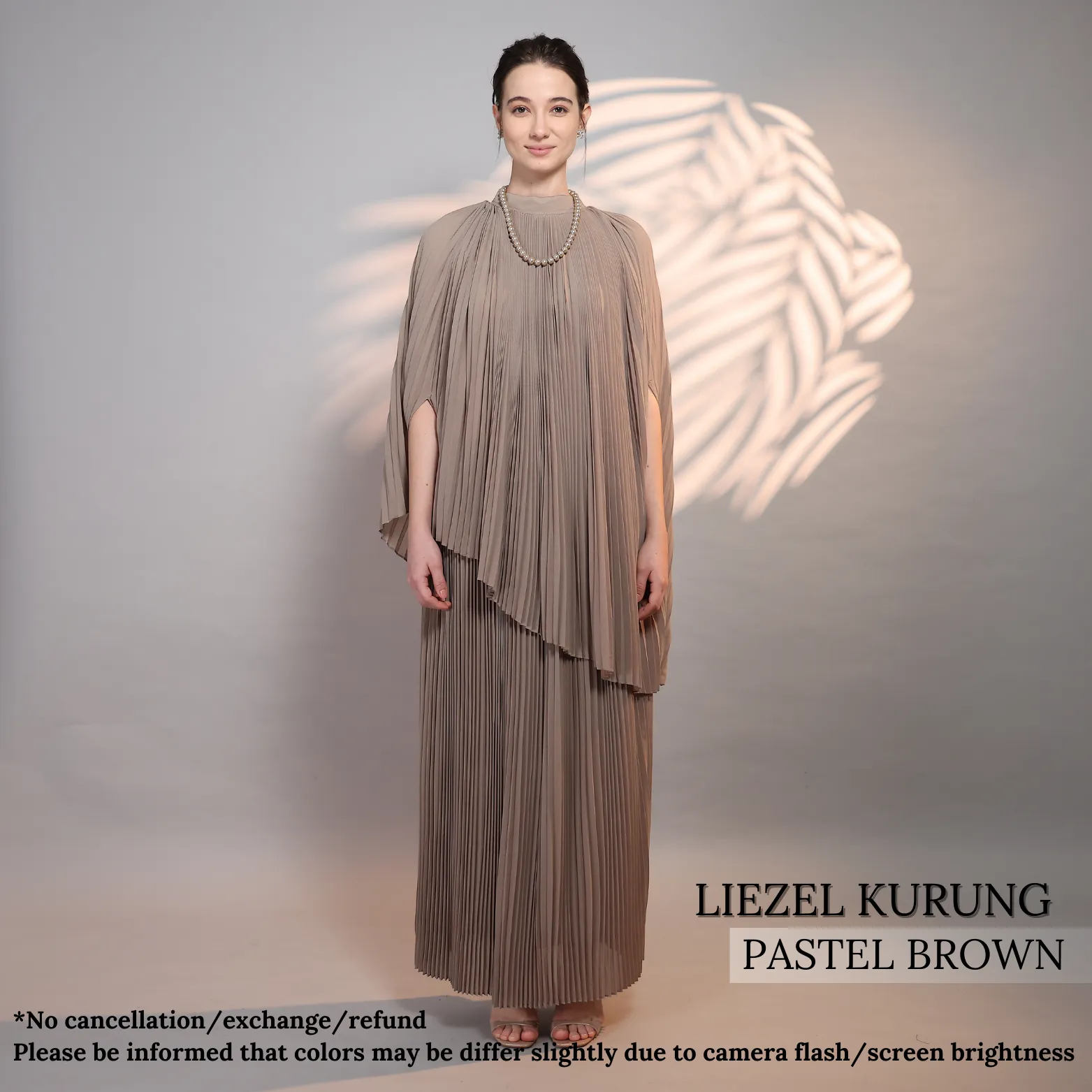 LIEZEL KURUNG - PASTEL BROWN