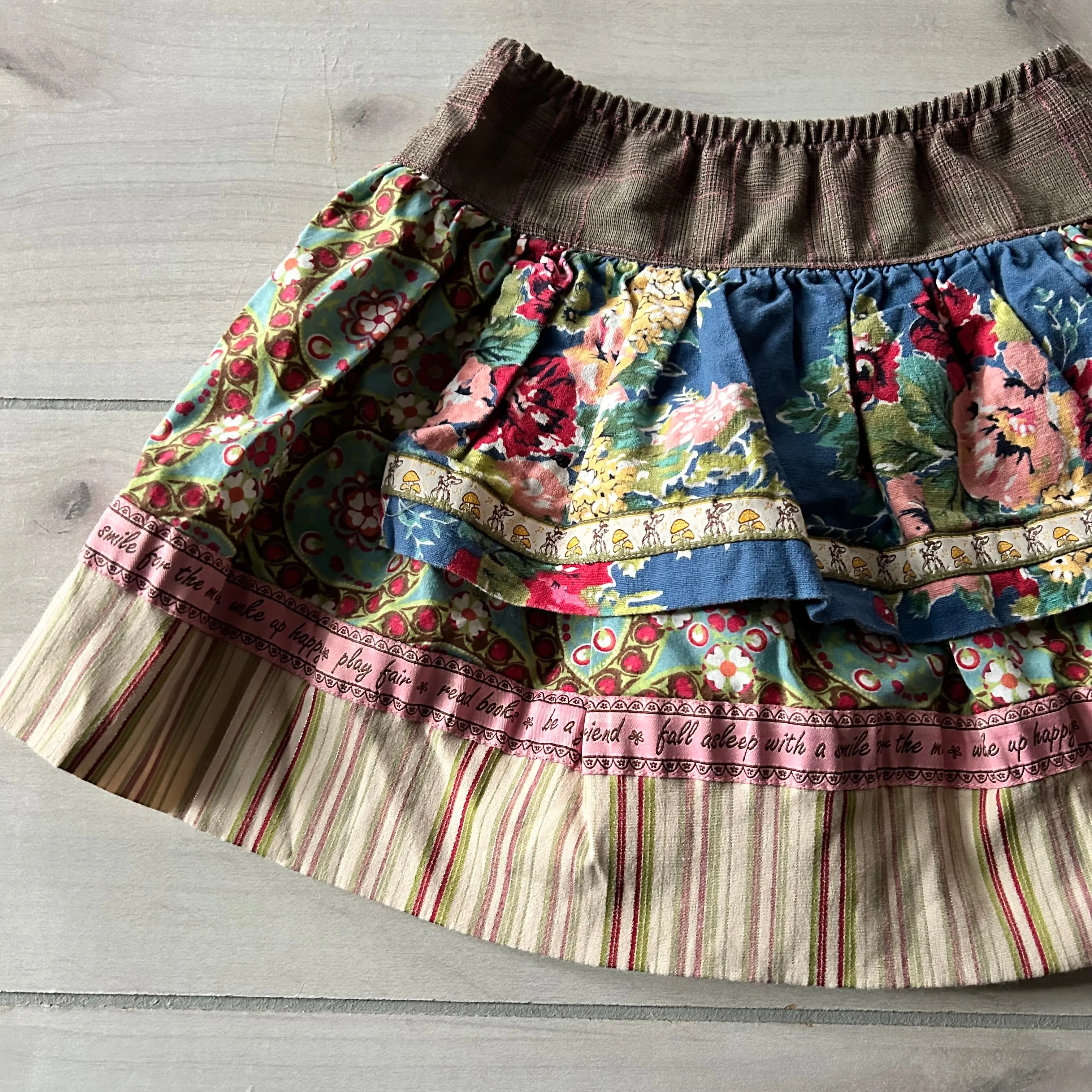 Matilda Jane Floral Apron Skirt