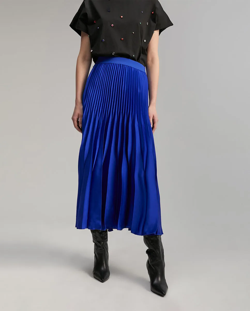 Pleated skirt