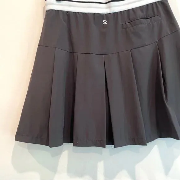 Pleated Skort Skirt