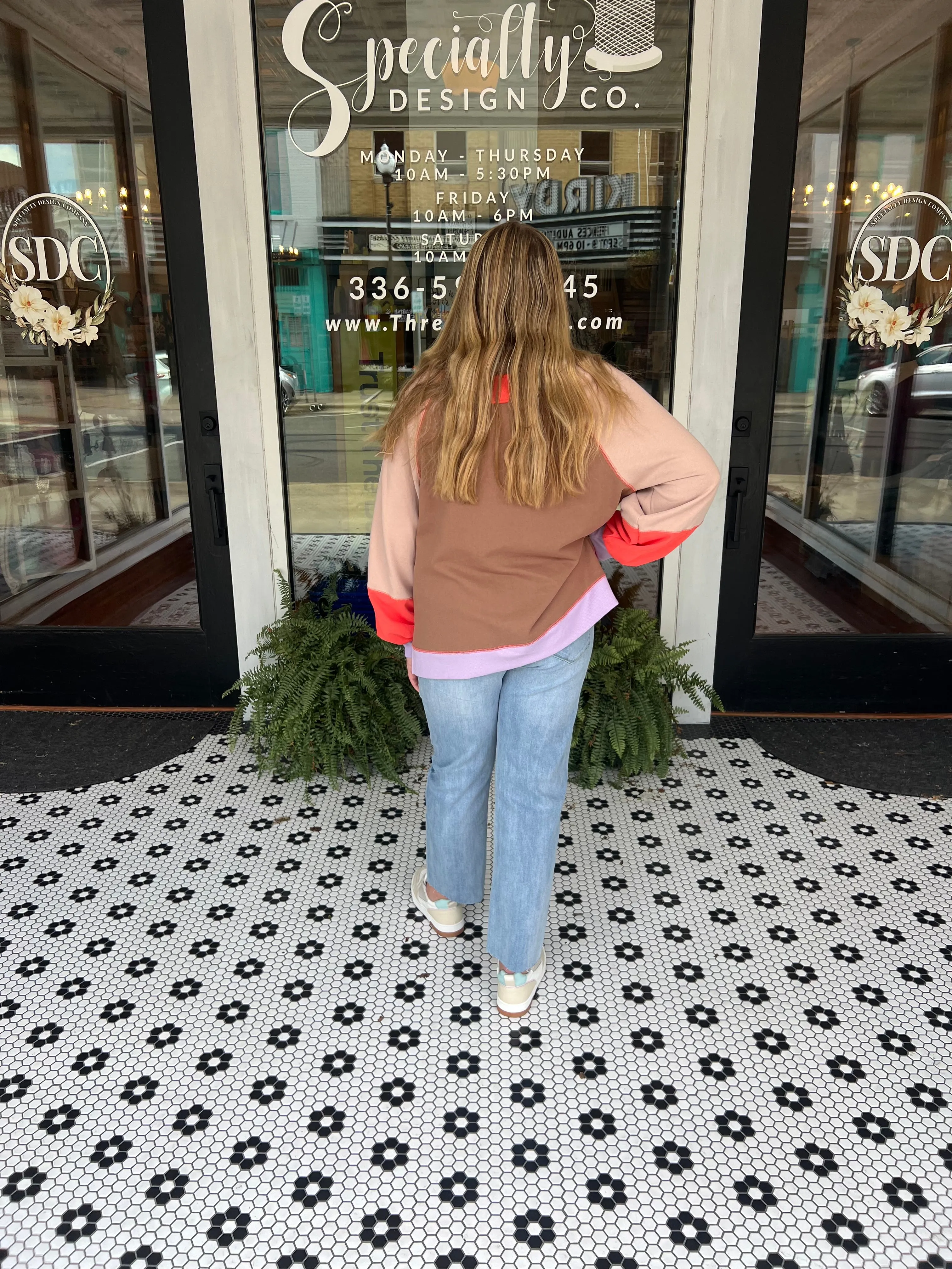 Rocky Color Block Top