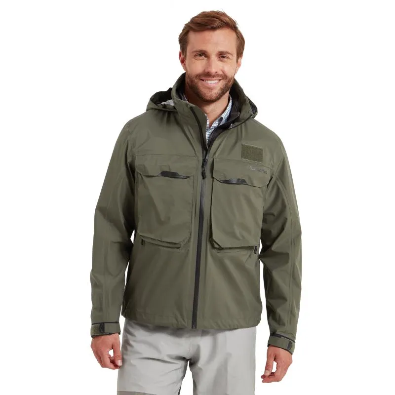 Schoffel Ptarmigan Cirrus Mens Waterproof Coat - River Green