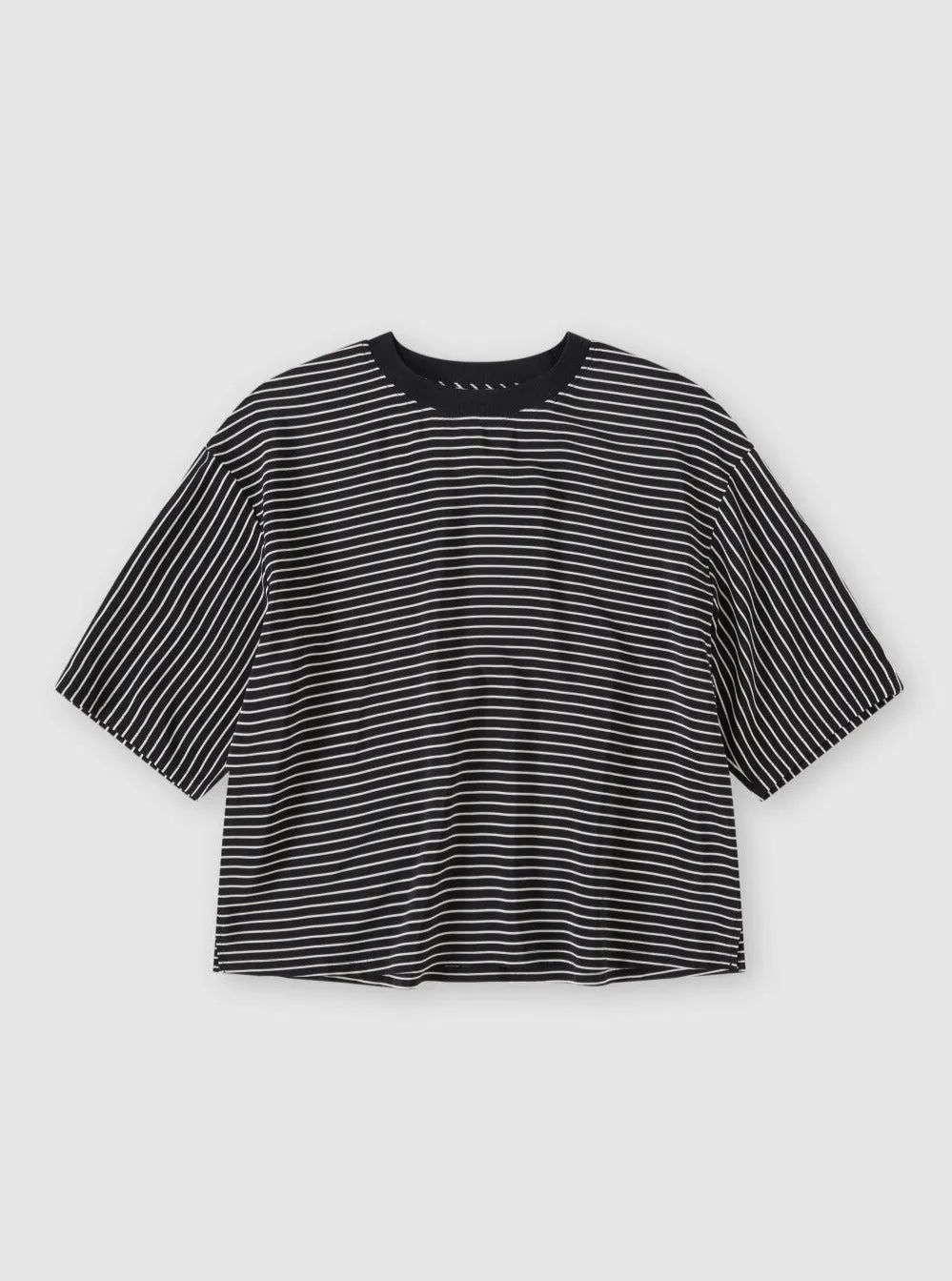 T-SHIRT SILK | BLACK