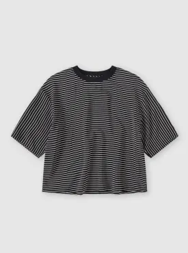 T-SHIRT SILK | BLACK