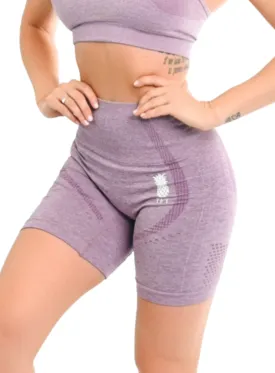 The Kelly Bike Shorts: Amethyst