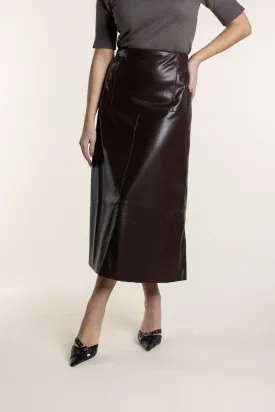 Two T's - Vegan Leather Skirt Coco