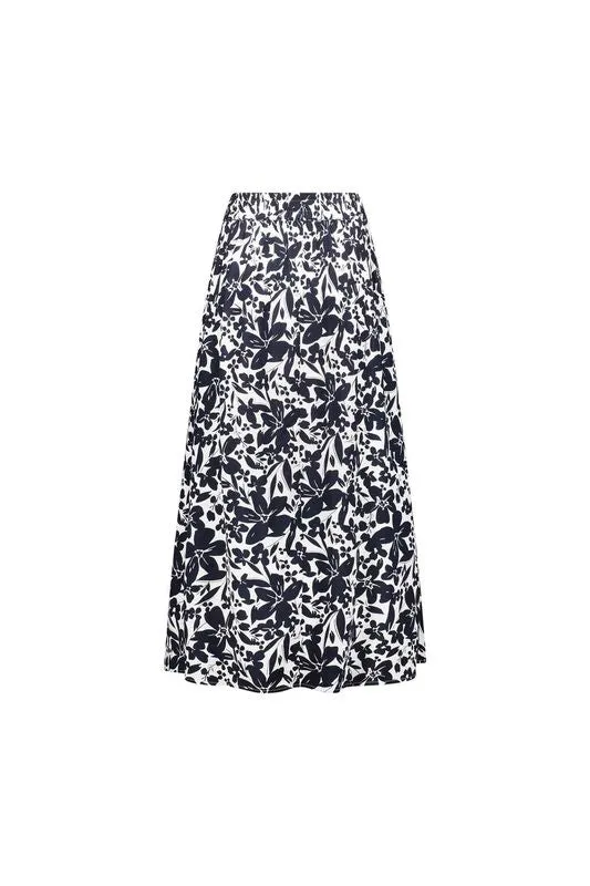 Vassalli - Long A-Line Skirt-Coco