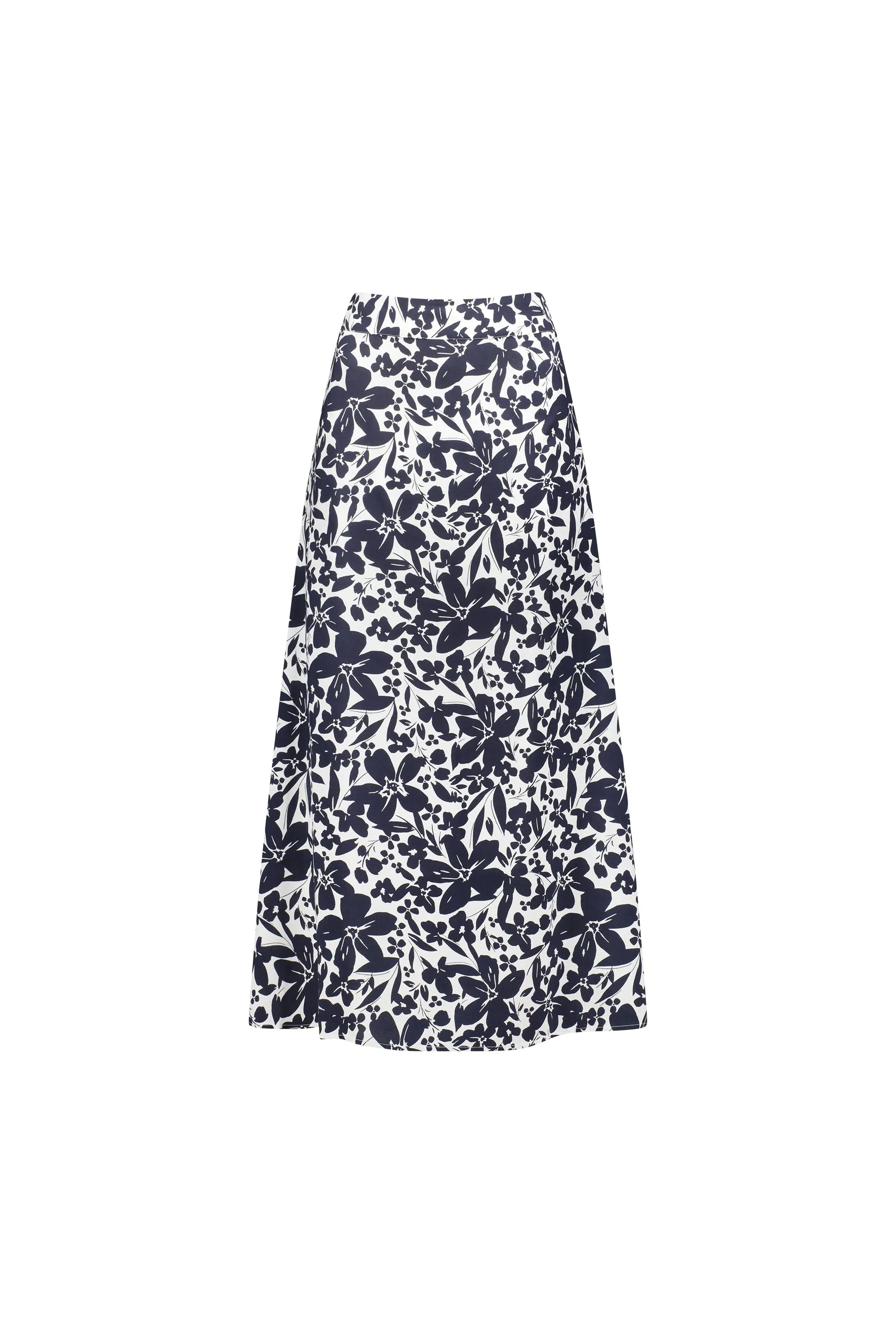 Vassalli - Long A-Line Skirt-Coco